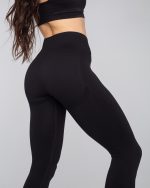 legginsy sportowe czarne