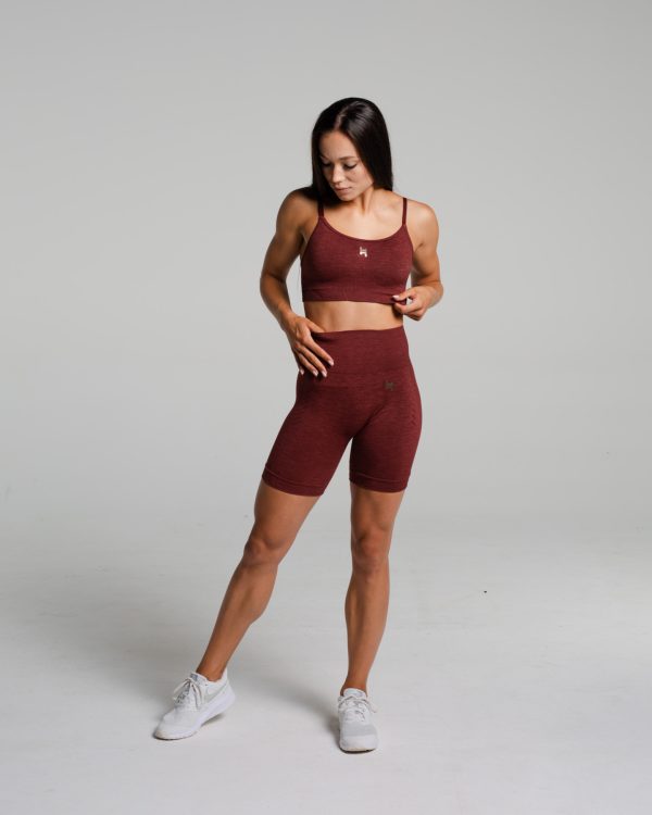 kolarki damskie bordowe