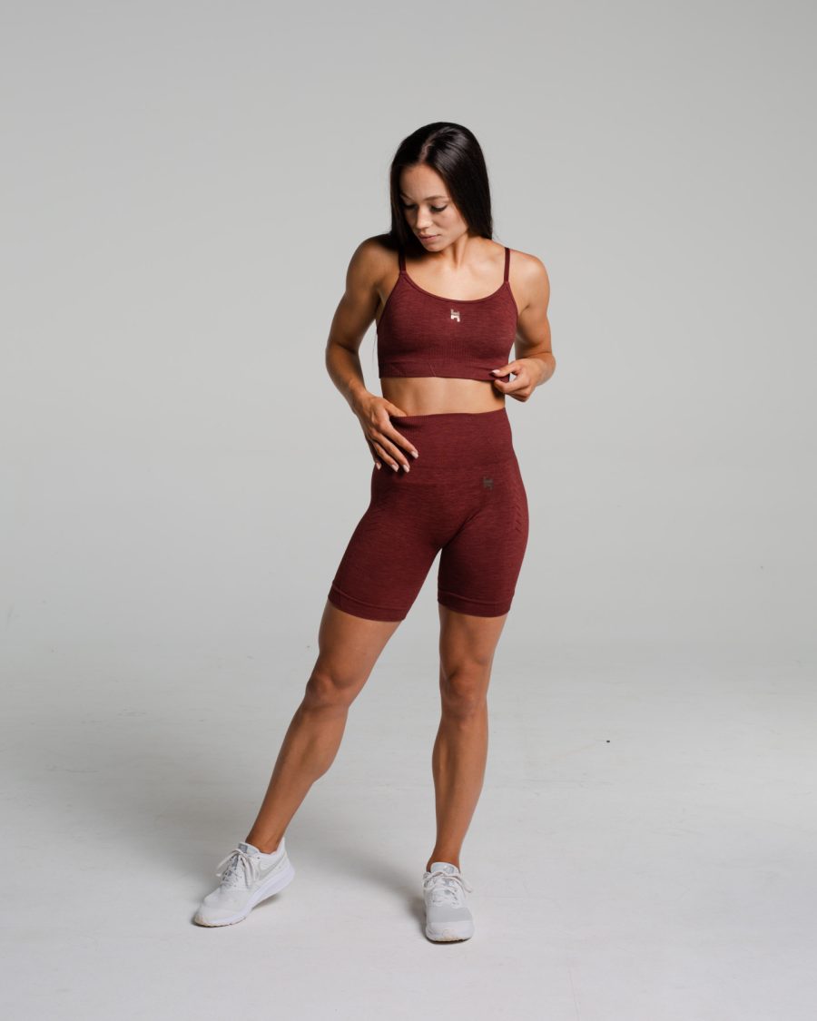 kolarki damskie bordowe