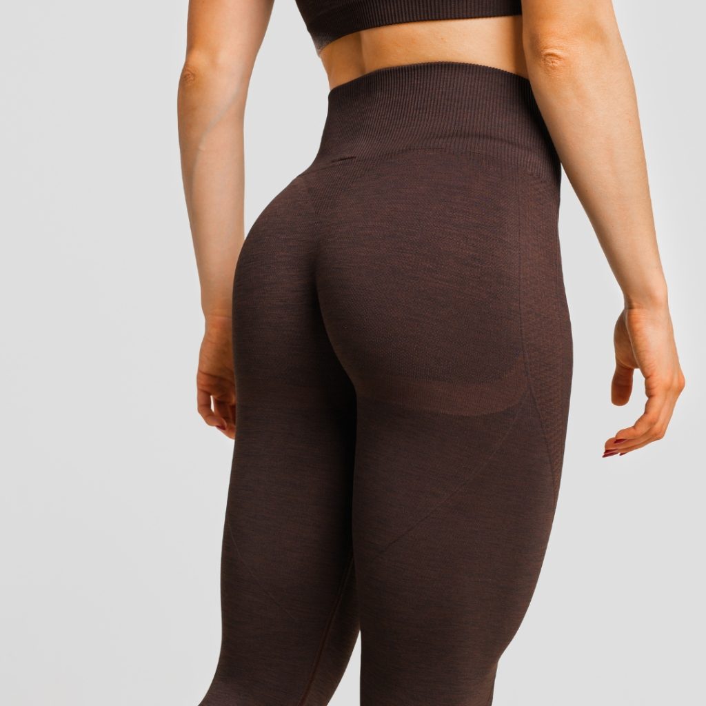 Legginsy sportowe w nowym kolorze Hot Chocolate