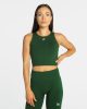 Crop Top Push Up Evergreen