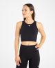 Crop Top Push Up Black