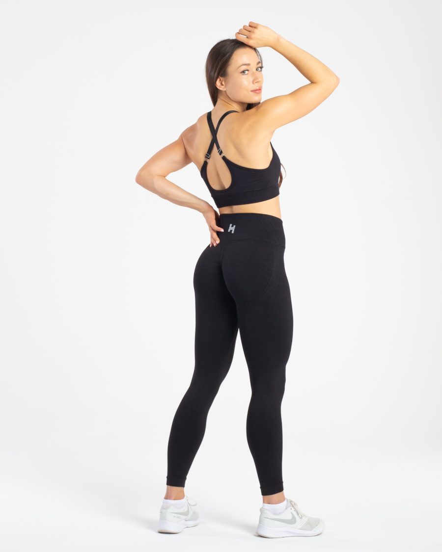 Legginsy push up czarne