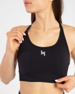 Stanik sportowy czarny