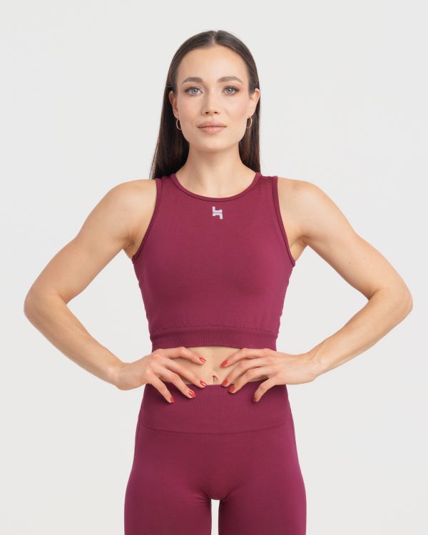 Crop Top Push Up Butterfly