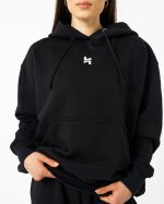 dres damski czarny. krój oversize.