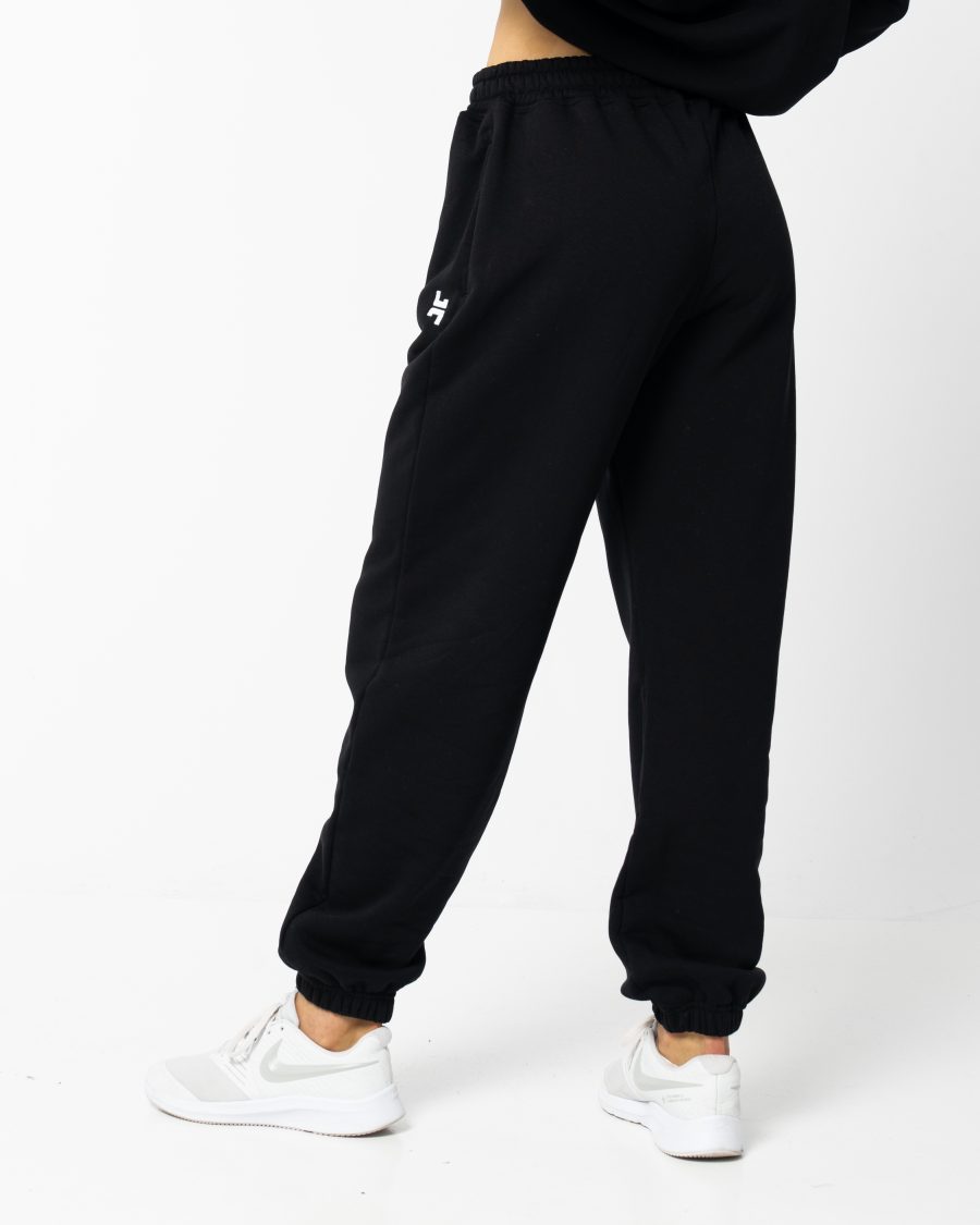 spodnie dresowe damskie czarne