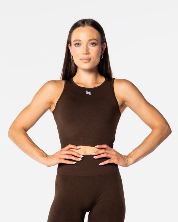 Crop Top Push Up Chocolate