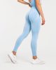 Legginsy Push Up Sky Blue