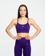 Stanik sportowy fioletowy