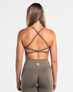 biustonosz sportowy z odkrytymi plecami