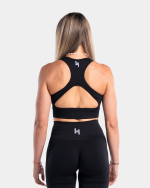 stanik sportowy z wysokim wsparciem czarny