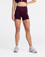 szorty damskie fioletowe. spodenki damskie na siłownię.