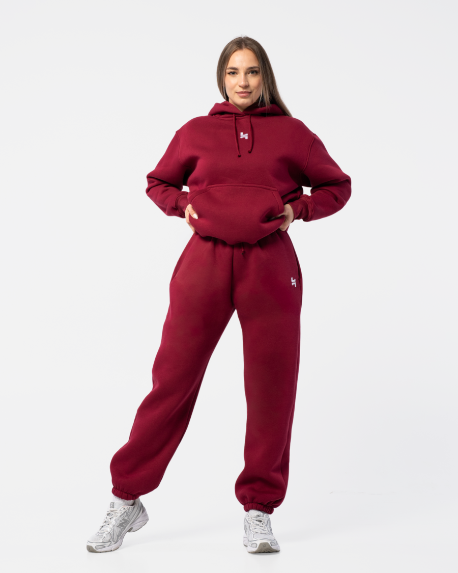 dres damski czerwony, dresy damskie